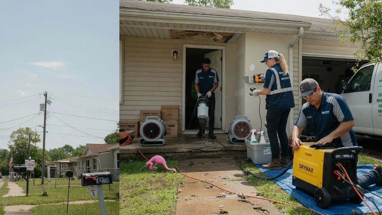 Storm Damage Water Removal in Dorrance, KS near me